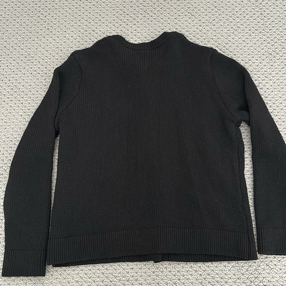 Zara KNIT CARDIGAN WITH GOLD BUTTONS - Picture 3 of 3